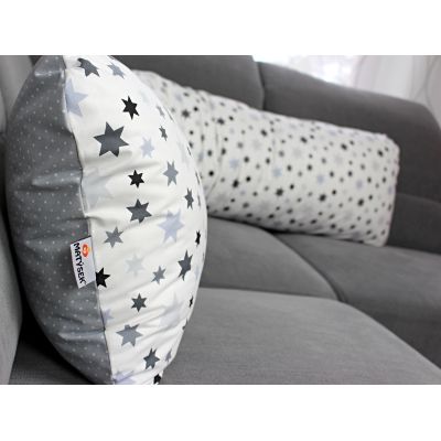 Tulící polštář STARS XXL, 100% bavlna obrázek 2157