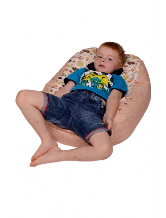 Pelíšek pro miminko, relaxační vak BERUŠKA béžová5