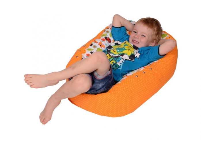 Pelíšek pro miminko, relaxační polštář BERUŠKA oranžová, AKCE 1
