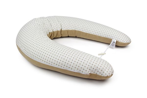 Kojicí polštář Maxi PUNTÍK BÉŽOVÝ colormix 205cm obrázek 1